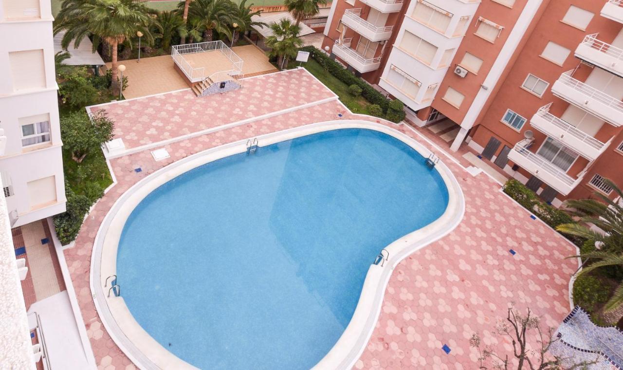 Apartamentos Marblau Las Alondras-Julio Y Agosto Solo Familias 甘迪亚 外观 照片