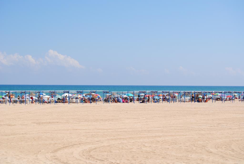 Apartamentos Marblau Las Alondras-Julio Y Agosto Solo Familias 甘迪亚 外观 照片