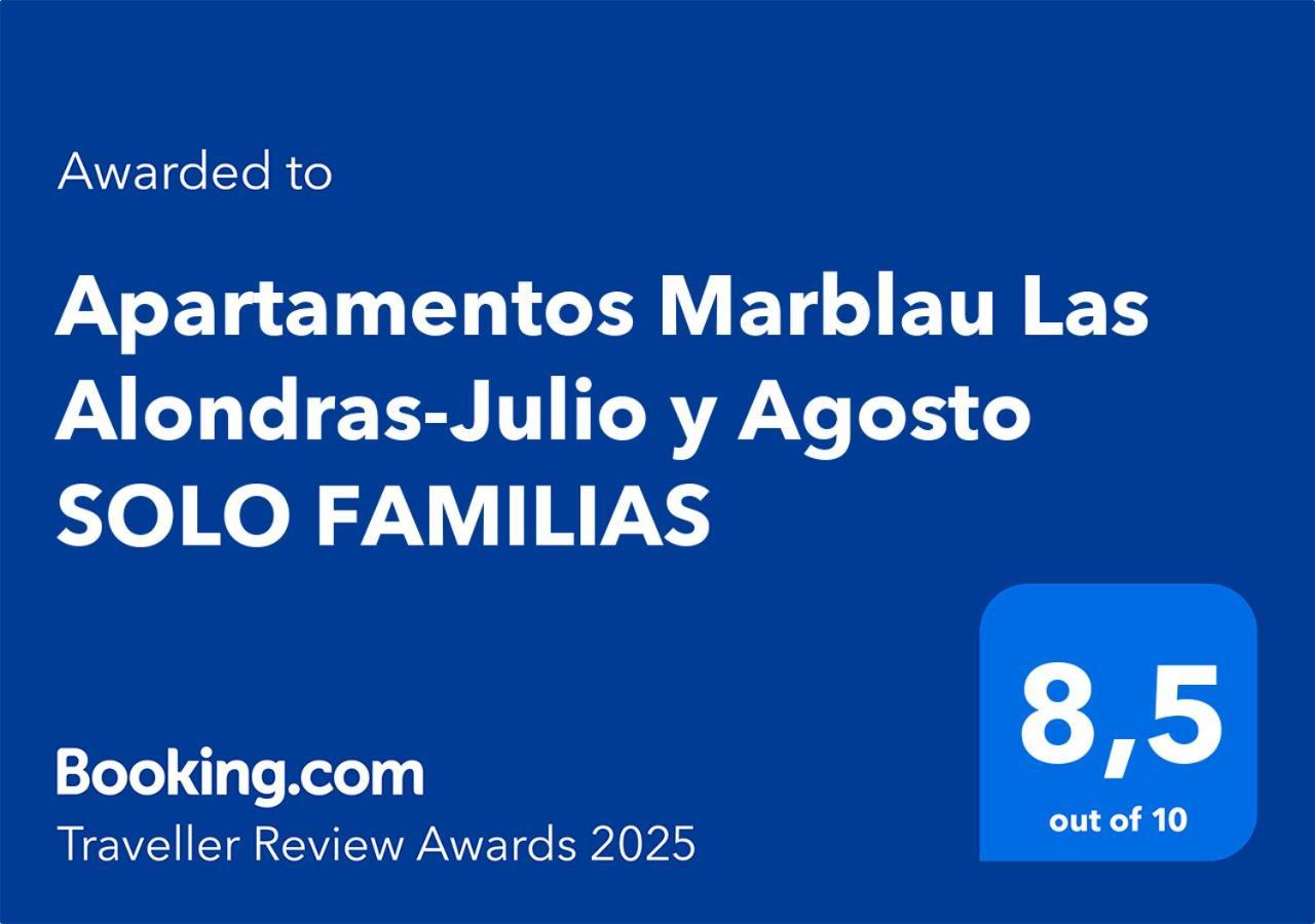 Apartamentos Marblau Las Alondras-Julio Y Agosto Solo Familias 甘迪亚 外观 照片